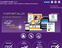 Tablet Screenshot of crystaldi.com